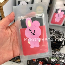 CLEAR CARD CASE - COOKY