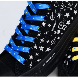 CONVERSE X BT21 CHUCK TAYLOY ALL STAR LOW TOP - BLACK