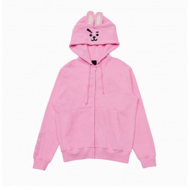 BT21 COOKY COSTUME HOODED ZIP-UP