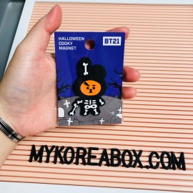 BT21 HALLOWEEN SILICONE MAGNET - COOKY